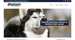 Desktop Screenshot of northernnjdogtrainers.com